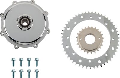 12102662 - DRAG SPECIALTIES Conversion Sprocket Kit - Chrome