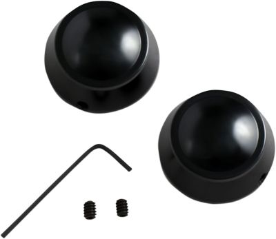 13030201 - DRAG SPECIALTIES SWINGARM PIVOT BOLT COVER BLACK