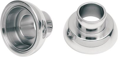 13050700 - DRAG SPECIALTIES NECK TIMKEN-TYPE BEARING CUPS CHROME