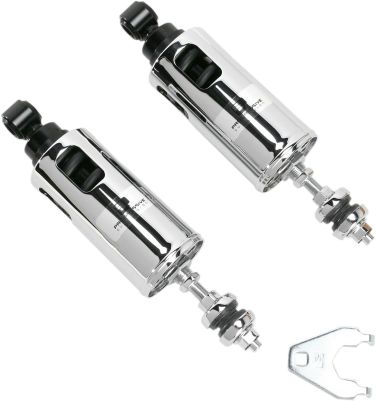 13100205 - PROGRESSIVE SUSPENSION 422 SERIES STANDARD REAR SHOCKS CHROME