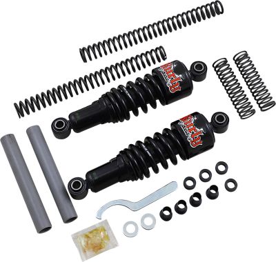 13100572 - BURLY LOWERING KIT SLAMMER COMPLETE BLACK