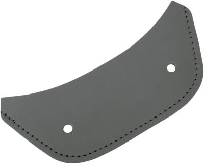 14050124 - DRAG SPECIALTIES FENDER PROTECTOR LEATHER FENDER CHAP REAR PLAIN LEATH...