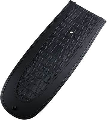 14050136 - DRAG SPECIALTIES FENDER PROTECTOR FENDER SKINS REAR GATOR LEATHER BLAC...