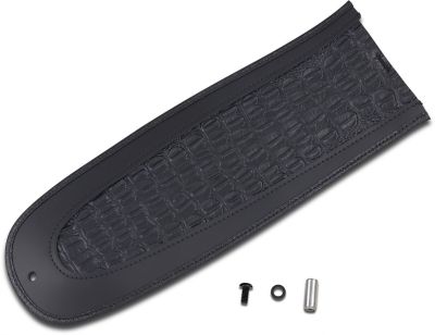 14050151 - DRAG SPECIALTIES FENDER PROTECTOR FENDER SKINS REAR GATOR LEATHER BLAC...