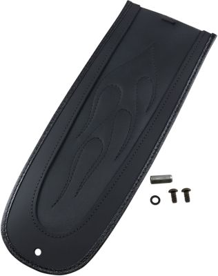 14050152 - DRAG SPECIALTIES FENDER PROTECTOR FENDER SKINS REAR FLAME STITCH VINYL...