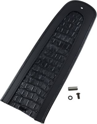 14050154 - DRAG SPECIALTIES FENDER PROTECTOR FENDER SKINS REAR GATOR LEATHER BLAC...