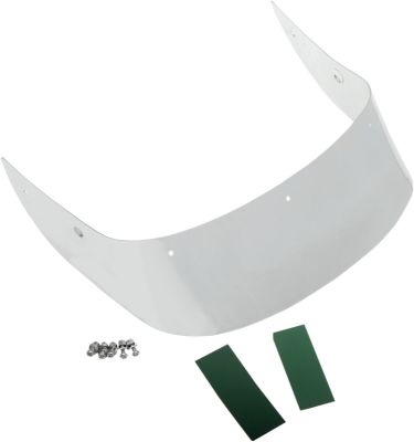 14050170 - DRAG SPECIALTIES REAR FENDER CHROME SKIRT PLAIN HD TOURING