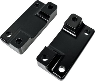 14100064 - DRAG SPECIALTIES FENDER-TO-FORK ADAPTER FOR FLSTF-FENDER BLACK