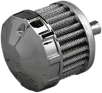 1420905 - EMGO REPLACEMENT CRANKCASE BREATHER FILTER CHROME