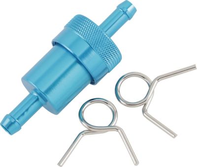 1434431 - EMGO FUEL FILTER ALUMINIUM BLUE