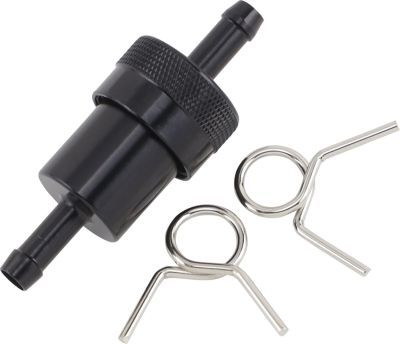 1434432 - EMGO FUEL FILTER ALUMINIUM BLACK