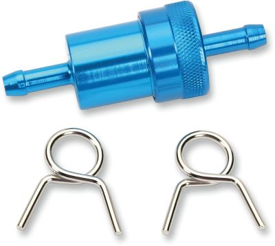 1434471 - EMGO FUEL FILTER ALUMINIUM BLUE