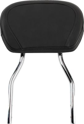 15010366 - COBRA SHORT ROUND SISSY BAR CHROME WITH PAD HD