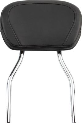 15010375 - COBRA STANDARD ROUND SISSY BAR CHROME WITH PAD HD