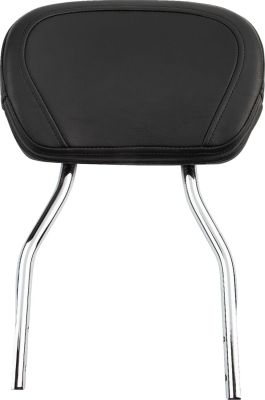 15010408 - COBRA STANDARD ROUND SISSY BAR CHROME WITH PAD HD