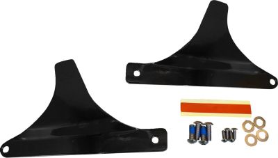 15040114 - DRAG SPECIALTIES SIDEPLATES 00-17FLSTF BK