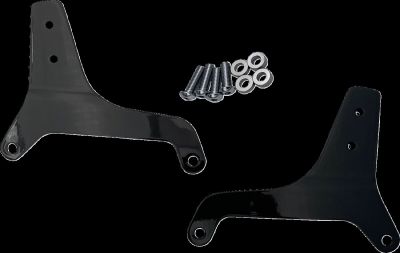 15040129 - DRAG SPECIALTIES SIDEPLATES 18-23 FXLR BK