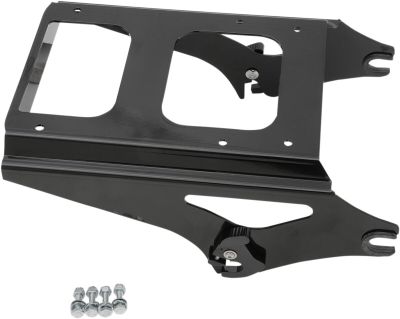 15100243 - DRAG SPECIALTIES RACK QUICK DETACH TOUR BOX MOUNT BLACK