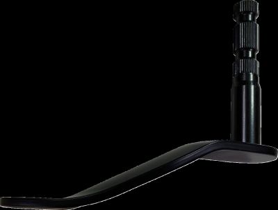16021586 - DRAG SPECIALTIES Extended Shifter Lever - Gloss Black - FL