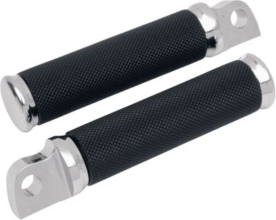 16200377 - DRAG SPECIALTIES FOOTPEG HOTOP CHROME/RUBBER MALE-MOUNT