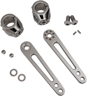 16200809 - RIVCO PRODUCTS PEG MOUNTS FOR ENGINE MOUNTS 1¼ CHROME