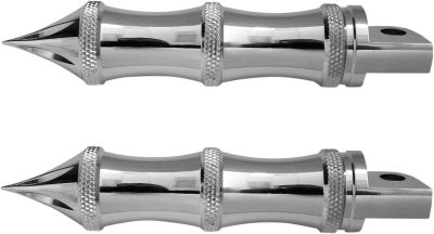 16201223 - ACCUTRONIX FOOT PEGS TRIBAL FOLDING CHROME