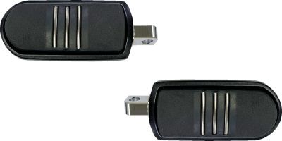 16202480 - DRAG SPECIALTIES Sweeper Foot Pegs - Black