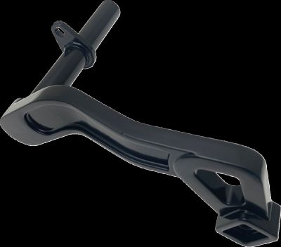 16202505 - DRAG SPECIALTIES Passenger Peg Mount - Left - Black - FX