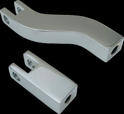 16202506 - DRAG SPECIALTIES Passenger Peg Mount - Chrome - FX