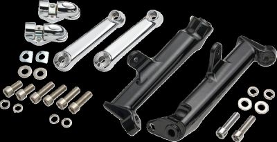 16202664 - CIRO 3D Frame Mounted Adjustable Highway Peg Mount - Chrome