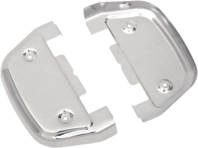 16210123 - DRAG SPECIALTIES PASSENGER FLOORBOARD COVERS CHROME