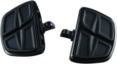 16210614 - Küryakyn MINI BOARDS KINETIC WITH MALE MOUNT ADAPTERS GLOSS BLACK