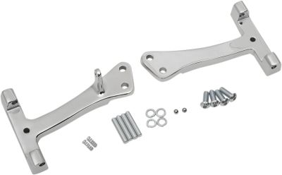 16210726 - DRAG SPECIALTIES MOUNT KITS PASSENGER FLOORBOARD CHROME
