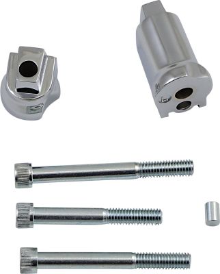 16211004 - DRAG SPECIALTIES Passenger Floorboard Mount - Chrome