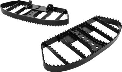 16211141 - BURLY M8 SOFTAIL FLOORBOARDS - MX STYLE BLACK