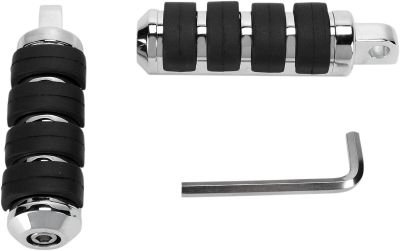 16220146 - DRAG SPECIALTIES FOOTPEG CHROME FOR 1622-0140