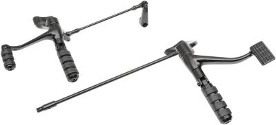 16220487 - DRAG SPECIALTIES BLACK STANDARD FORWARD CONTROLS