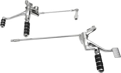 16220488 - DRAG SPECIALTIES CHROME EXTENDED FORWARD CONTROLS 2