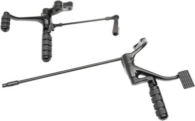 16220489 - DRAG SPECIALTIES BLACK EXTENDED FORWARD CONTROLS 2