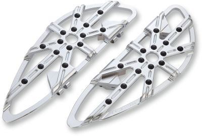 16220516 - ARLEN NESS FLOORBOARDS DRIVER 10-GAUGE CHROME