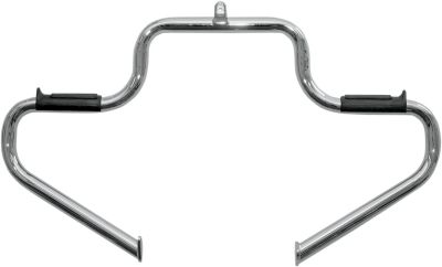 16240167 - LINDBY HIGHWAY BAR BUILT-IN RUBBER FOOTREST MULTIBAR® / STEEL / FRONT...
