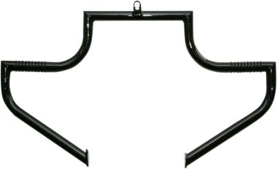 16240285 - LINDBY HIGHWAY BAR FOOTREST LINBAR® / STEEL / FRONT / BLACK