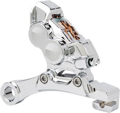 17010626 - ARLEN NESS BRAKE CALIPER 4-PISTON REAR CHROME