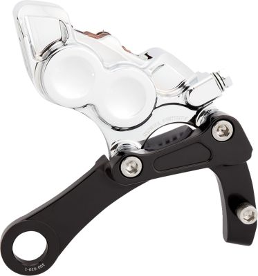 17010774 - ARLEN NESS CALIPER REAR 4 PIST0N CHROME M8 SOFTAIL