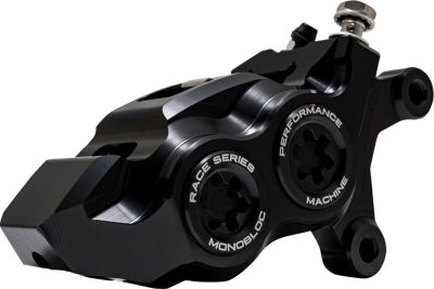 17010798 - PM CALIPER RIGHT - 137 X 4B RACE SERIES MONOBLOC - BLK/ANO