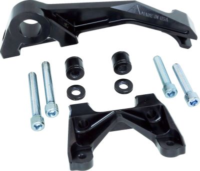 17010805 - ALLOY ART MOUNT REAR MULTI CALIPER BRAKE 2009- TOURING SS 108MM BLACK