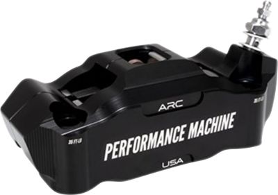 17010810 - PM 125 X 4, RACE SERIES RADIAL MOUNT CALIPER, RIGHT - BLK/ANO