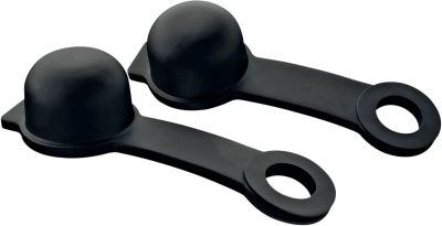 17020128 - GOODRIDGE BLEED NIPPLE CAP BLACK 2PKG