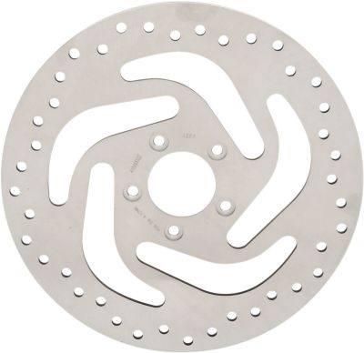 17103049 - DRAG SPECIALTIES STAINLESS STEEL DRILLED FRONT BRAKE ROTOR