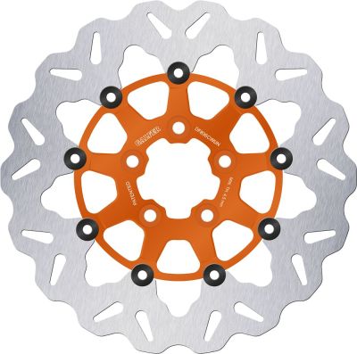 17104725 - Galfer BRAKE ROTOR FLOATING WAVE ORANGE